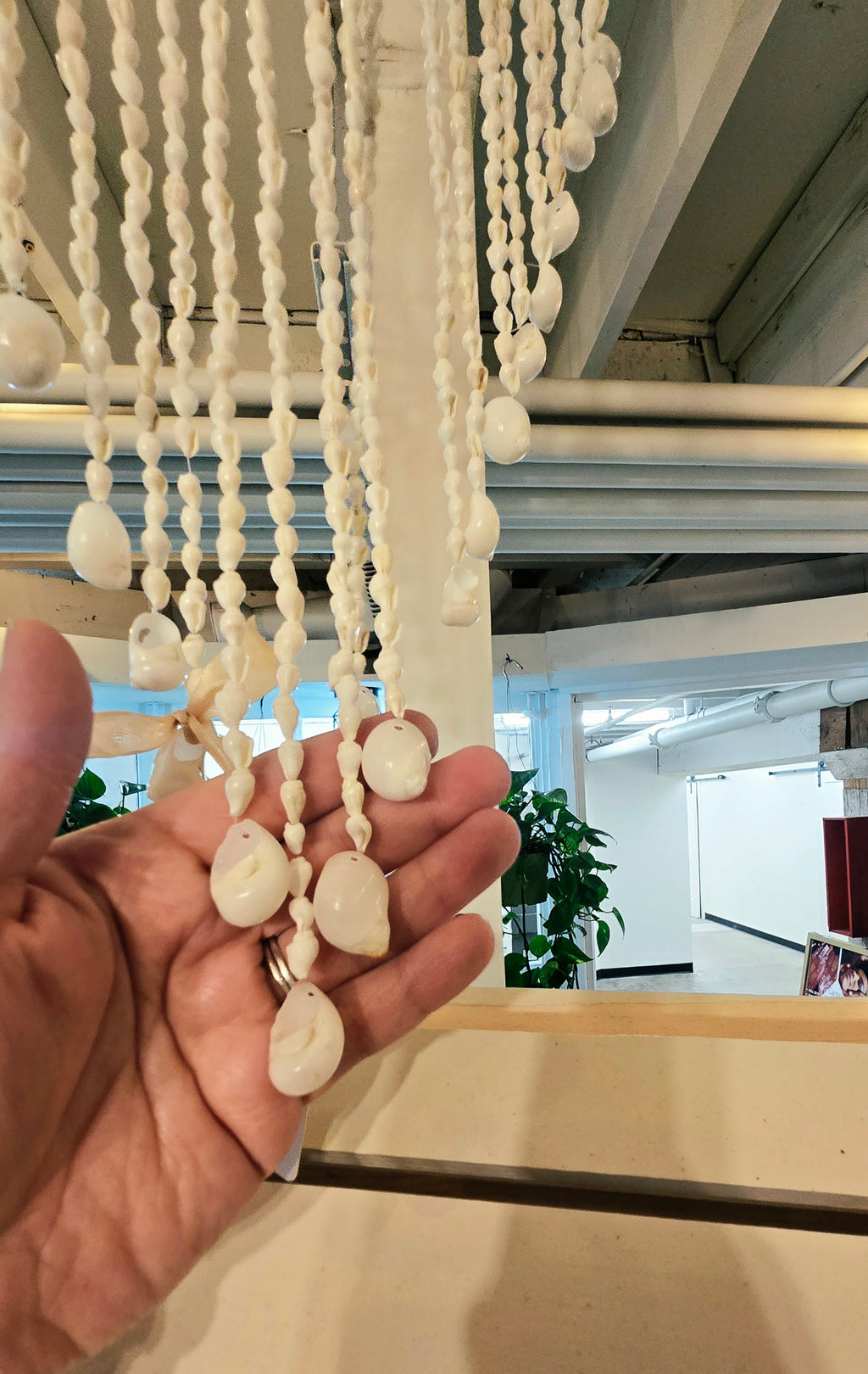 Handcrafted Indonesian Shell Dreamcatcher